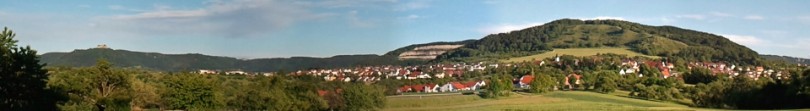 Unsere Heimat - Blick auf Kohlberg und den Jusi